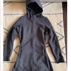 LL Bean sweater fleece coat - never worn